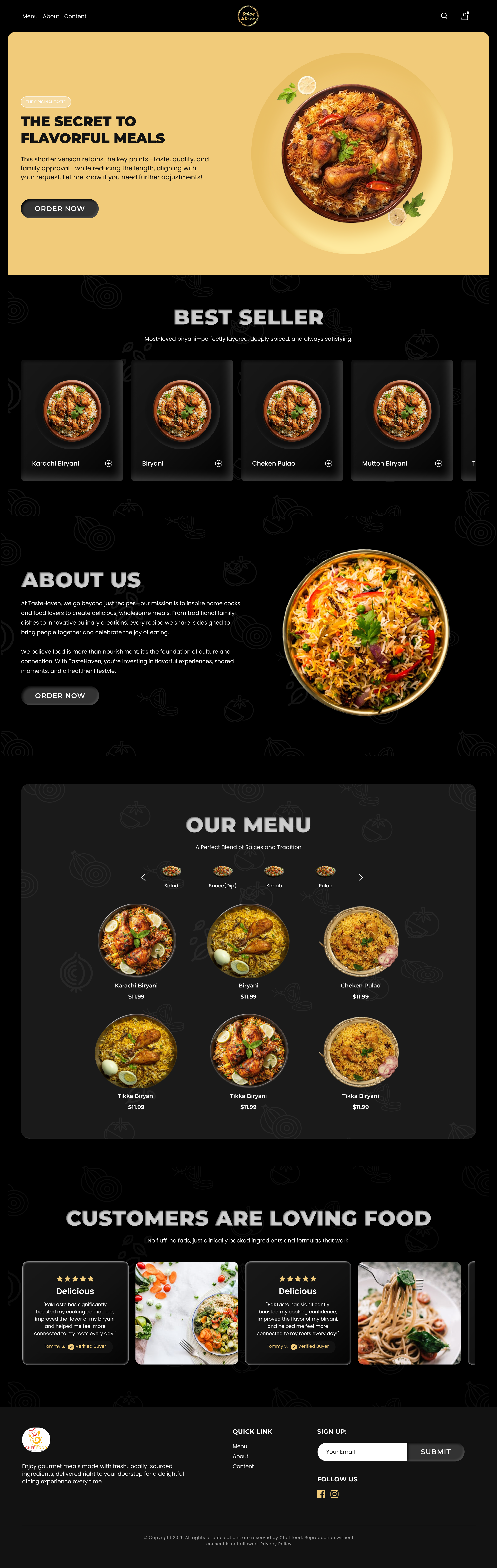 SPICE & RICE project screenshot